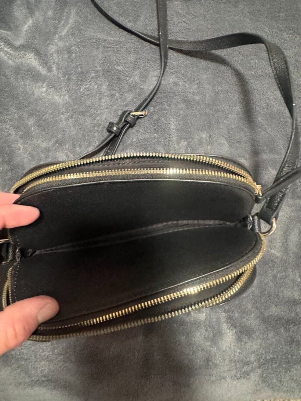 Nine West Cyra A crossbody hazel and brown logo bag - Picture 4 of 5